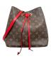 LOUIS VUITTON（ルイ ヴィトン）の古着「NéoNoé ネオノエ M44021」｜ブラウン×レッド