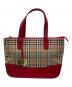 BURBERRY（バーバリー）の古着「シャドウホース ハンドバッグ」｜レッド