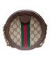 GUCCI (グッチ) OPHIDIA/オフィディア シェリーラインチェーンサークルショルダーバッグ ブラウン：140000円