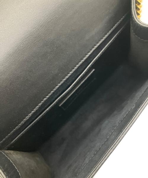 Saint Laurent Paris（サンローランパリ）Saint Laurent Paris (サンローランパリ) ケイト タッセルチェーンショルダーバッグ ブラック サイズ:-の古着・服飾アイテム