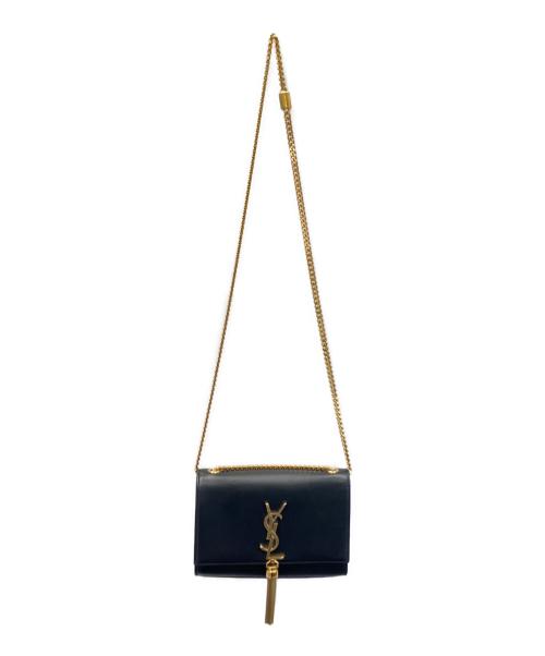 Saint Laurent Paris（サンローランパリ）Saint Laurent Paris (サンローランパリ) ケイト タッセルチェーンショルダーバッグ ブラック サイズ:-の古着・服飾アイテム
