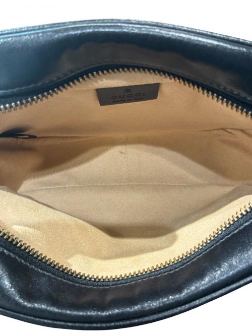 GUCCI（グッチ）GUCCI (グッチ) ショルダーバッグ/GGマーモント ブラック サイズ:-の古着・服飾アイテム