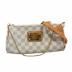 LOUIS VUITTON（ルイ ヴィトン）の古着「ダミエ・アズール/エヴァ/N55214」｜アイボリー