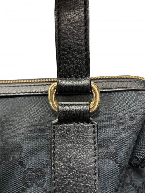 GUCCI（グッチ）GUCCI (グッチ) ボストンバッグ ブラック サイズ:-の古着・服飾アイテム