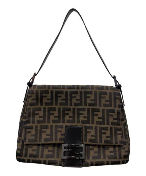 FENDI（フェンディ）FENDI (フェンディ) マンマバケット/ショルダーバッグ ブラウンの古着・服飾アイテム