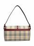 BURBERRY (バーバリー) ワンショルダーバッグ ベージュ×ボルドー サイズ:-：80000円
