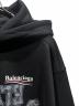 中古・古着 BALENCIAGA (バレンシアガ) マルチプリントパーカー/600583 TSVY8 ブラック サイズ:M：90000円