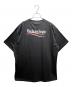 中古・古着 BALENCIAGA (バレンシアガ) キャンペーンロゴプリントTシャツ ブラック サイズ:M：40000円