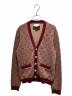 GUCCI（グッチ）の古着「GG Cardigan/GGカーディガン/572631 XKAKV」｜ボルドー