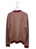 GUCCI (グッチ) GG Cardigan/GGカーディガン/572631 XKAKV ボルドー サイズ:S：80000円