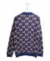 GUCCI (グッチ) GG Studs Cardigan/GGスタッズカーディガン/716334 XKCOZ ネイビー サイズ:M：90000円