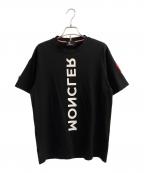 MONCLER GENIUSモンクレール ジーニアス）の古着「ロゴTシャツ」｜ブラック