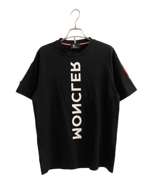 MONCLER GENIUS（モンクレール ジーニアス）MONCLER GENIUS (モンクレール ジーニアス) ロゴTシャツ ブラック サイズ:XSの古着・服飾アイテム