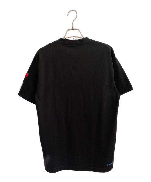 MONCLER GENIUS（モンクレール ジーニアス）MONCLER GENIUS (モンクレール ジーニアス) ロゴTシャツ ブラック サイズ:XSの古着・服飾アイテム