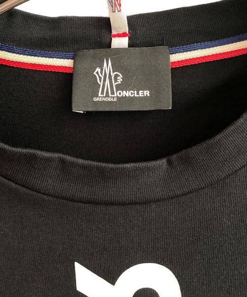 MONCLER GENIUS（モンクレール ジーニアス）MONCLER GENIUS (モンクレール ジーニアス) ロゴTシャツ ブラック サイズ:XSの古着・服飾アイテム