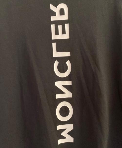 MONCLER GENIUS（モンクレール ジーニアス）MONCLER GENIUS (モンクレール ジーニアス) ロゴTシャツ ブラック サイズ:XSの古着・服飾アイテム