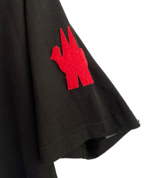 MONCLER GENIUS（モンクレール ジーニアス）MONCLER GENIUS (モンクレール ジーニアス) ロゴTシャツ ブラック サイズ:XSの古着・服飾アイテム