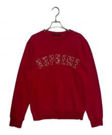SUPREME×LOUIS VUITTON（シュプリーム×ルイ ヴィトン）の古着「Arc Logo Crewneck」｜レッド
