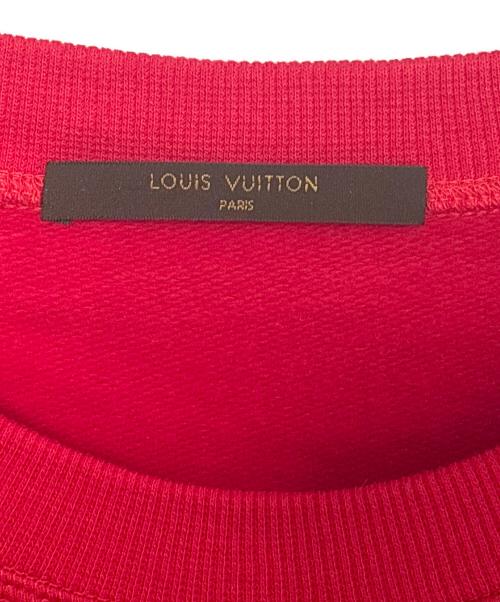 SUPREME（シュプリーム）SUPREME (シュプリーム) LOUIS VUITTON (ルイ ヴィトン) Arc Logo Crewneck レッド サイズ:Mの古着・服飾アイテム
