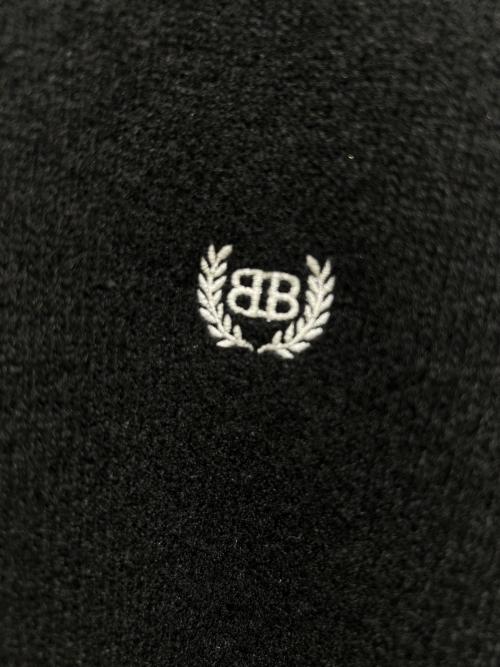 BALENCIAGA（バレンシアガ）BALENCIAGA (バレンシアガ) Back-logo knit sweater/バックロゴニット/818987 T1714 ブラック サイズ:Lの古着・服飾アイテム