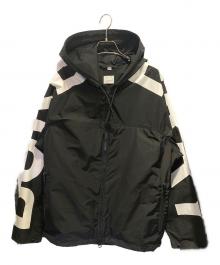 BURBERRY（バーバリー）の古着「ロゴナイロンジャケット」｜ブラック