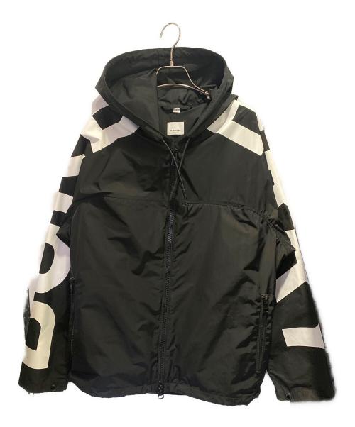 BURBERRY（バーバリー）BURBERRY (バーバリー) ロゴナイロンジャケット ブラック サイズ:Sの古着・服飾アイテム