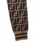 中古・古着 FENDI (フェンディ) ズッカニット ブラウン サイズ:38：80000円