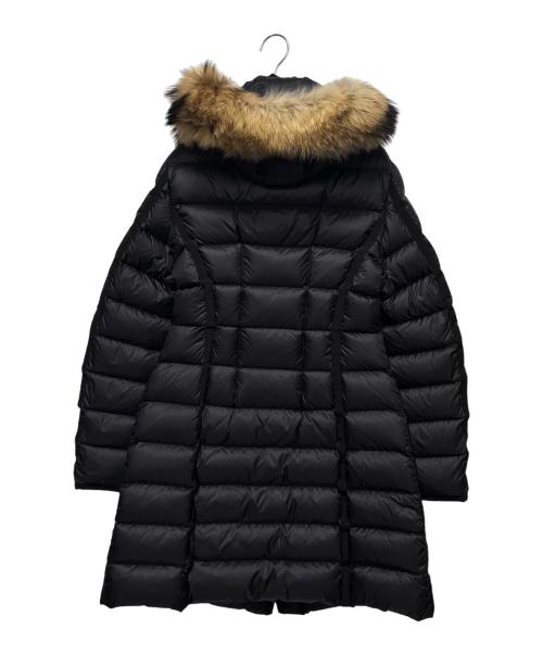 MONCLER（モンクレール）MONCLER (モンクレール) HERMIFUR/ダウンコート ブラック サイズ:2の古着・服飾アイテム