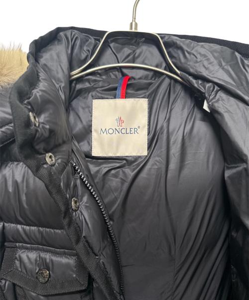 MONCLER（モンクレール）MONCLER (モンクレール) HERMIFUR/ダウンコート ブラック サイズ:2の古着・服飾アイテム