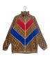 GUCCI（グッチ）の古着「GGテクニカルジャージージャケット」｜ブラウン
