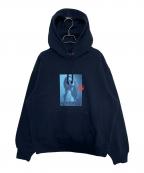 SUPREMEシュプリーム）の古着「Kate Moss Hooded Sweatshirt」｜ネイビー