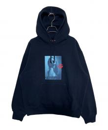 SUPREME（シュプリーム）の古着「Kate Moss Hooded Sweatshirt」｜ネイビー