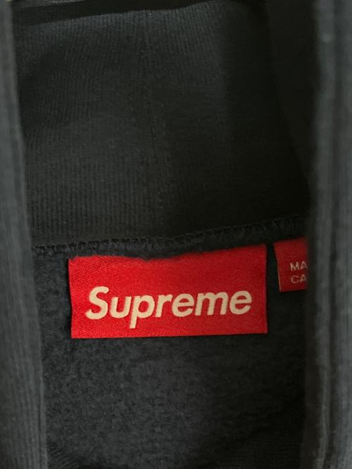 SUPREME（シュプリーム）SUPREME (シュプリーム) Kate Moss Hooded Sweatshirt ネイビー サイズ:Mの古着・服飾アイテム