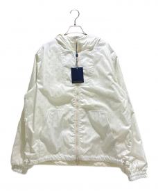 LOUIS VUITTONルイ ヴィトン）の古着「Monogram Reversible Windbreaker/モノグラム リバーシブル ウインドブレーカー/RM242MQ MO6 HRB47W」｜ホワイト
