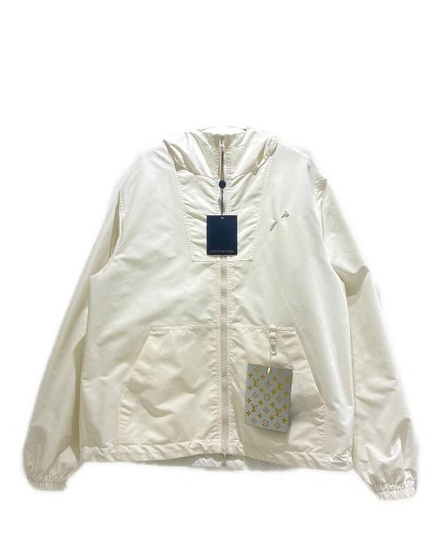 LOUIS VUITTON（ルイ ヴィトン）LOUIS VUITTON (ルイ ヴィトン) Monogram Reversible Windbreaker/モノグラム リバーシブル ウインドブレーカー/RM242MQ MO6 HRB47W ホワイト サイズ:48の古着・服飾アイテム