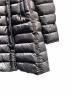 中古・古着 MONCLER (モンクレール) HERMIFUR/ダウンコート ブラック：140000円