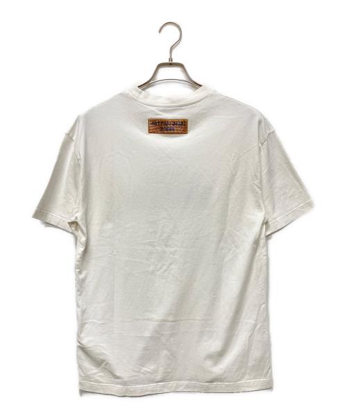 LOUIS VUITTON（ルイ ヴィトン）LOUIS VUITTON (ルイ ヴィトン) 23AW ロゴビーズTシャツ/ロゴデザインカットソー ホワイト サイズ:Mの古着・服飾アイテム