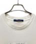 中古・古着 LOUIS VUITTON (ルイ ヴィトン) 23AW ロゴビーズTシャツ/ロゴデザインカットソー ホワイト サイズ:M：70000円