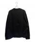 PRADA (プラダ) トライアングルロゴスウェット ブラック サイズ:S：130000円
