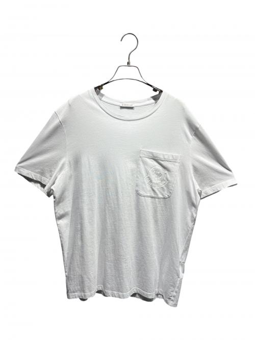 MONCLER（モンクレール）MONCLER (モンクレール) MAGLIA/ポケットTシャツ/F20918C77710 ホワイト サイズ:Mの古着・服飾アイテム
