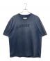 Maison Margiela（メゾンマルジェラ）の古着「オーバーダイロゴTシャツ」｜ネイビー