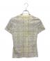 HERMES (エルメス) ボルデュックチェックTシャツ イエロー サイズ:34：60000円