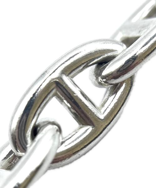 HERMES（エルメス）HERMES (エルメス) Chaine d'Ancre GM/シェーヌダンクルGM/14コマ/SILVER925/H101672B 014 シルバー サイズ:14コマ/14LINKS/GM/19.0cmの古着・服飾アイテム
