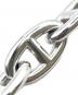 中古・古着 HERMES (エルメス) Chaine d'Ancre GM/シェーヌダンクルGM/14コマ/SILVER925/H101672B 014 シルバー サイズ:14コマ/14LINKS/GM/19.0cm：350000円