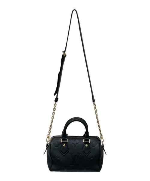 LOUIS VUITTON（ルイ ヴィトン）LOUIS VUITTON (ルイ ヴィトン) スピーディーバンドリエール20/ショルダーバッグ ブラックの古着・服飾アイテム