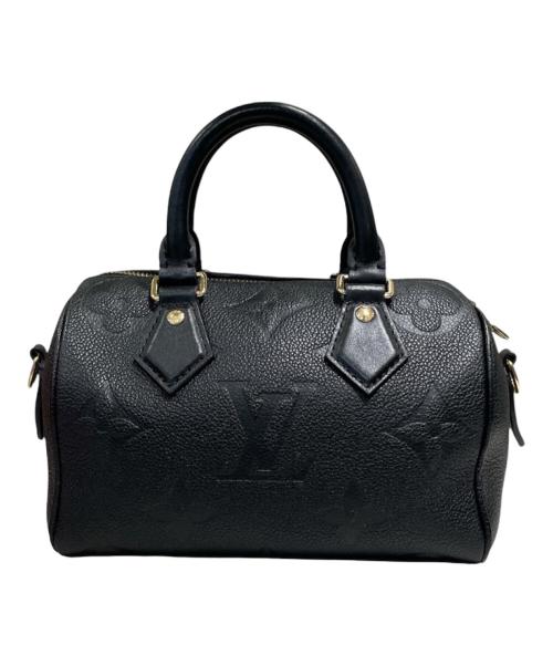 LOUIS VUITTON（ルイ ヴィトン）LOUIS VUITTON (ルイ ヴィトン) スピーディーバンドリエール20/ショルダーバッグ ブラックの古着・服飾アイテム