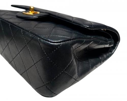 CHANEL（シャネル）CHANEL (シャネル) マトラッセ23/Wフラップチェーンショルダーバッグ ブラック サイズ:23の古着・服飾アイテム