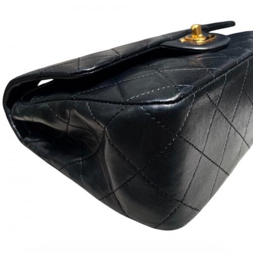 CHANEL（シャネル）CHANEL (シャネル) マトラッセ23/Wフラップチェーンショルダーバッグ ブラック サイズ:23の古着・服飾アイテム