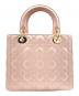 Christian Dior (クリスチャン ディオール) Lady Dior Midium/レディディオール ミディアム/M0565ONGE_M413 ピンク サイズ:ミディアム 未使用品：550000円