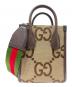 GUCCI（グッチ）の古着「グッチ ジャンボＧＧ ショルダーバッグ」｜ベージュ